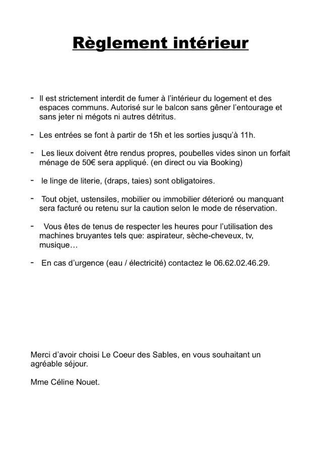 Le Coeur Des Sables Apartman Le Grau-dʼAgde Kültér fotó